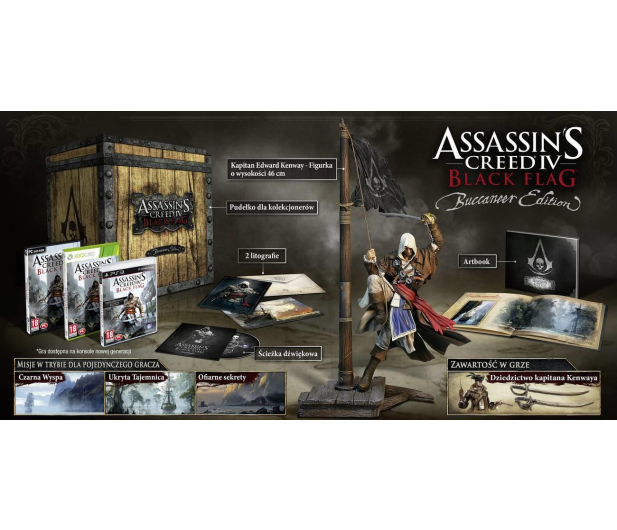 Ubisoft ASSASSINS CREED 4 Buccaneer Edidion PS3 - 1395698 - zdjęcie 2